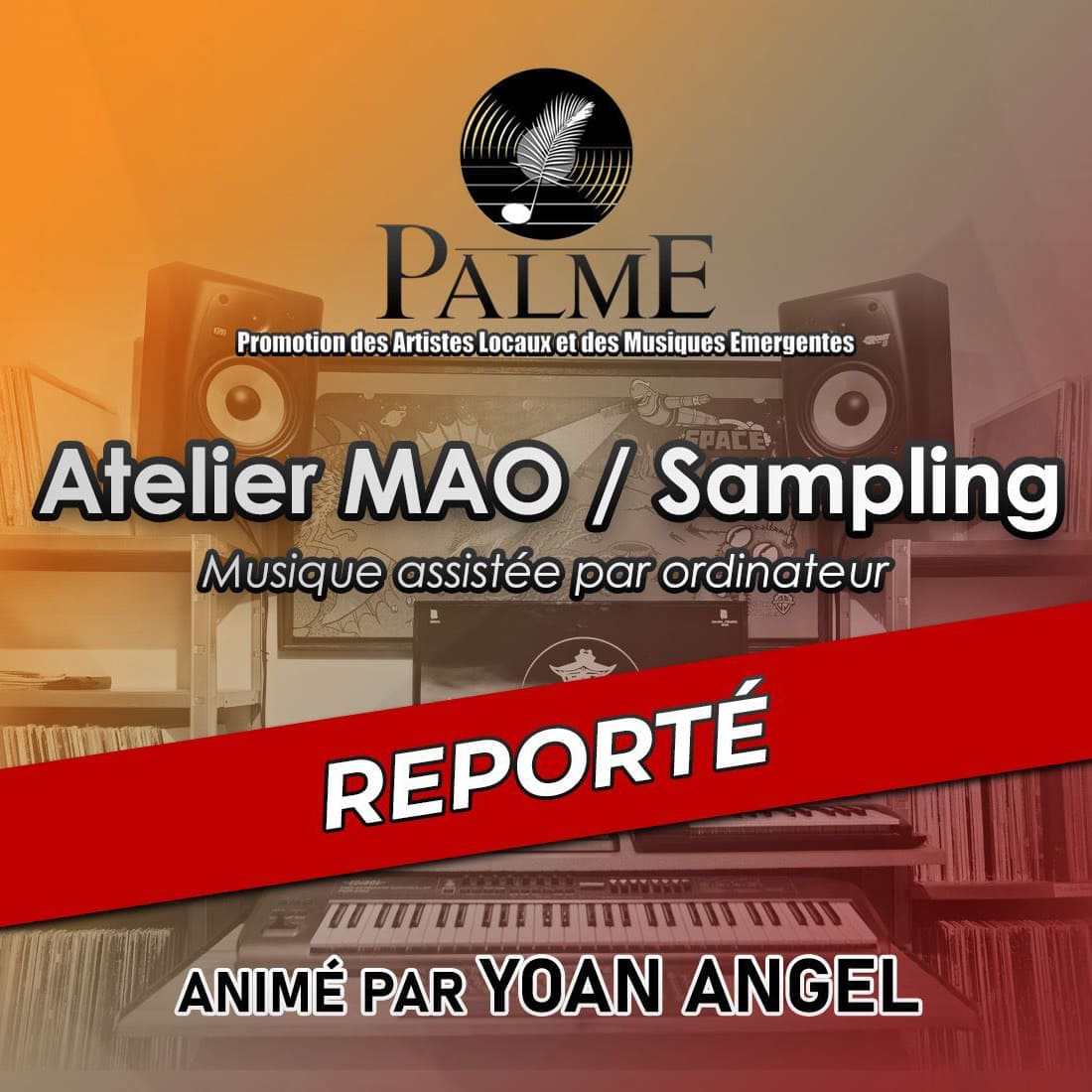 Atelier MAO / Sampling - PALME 2020